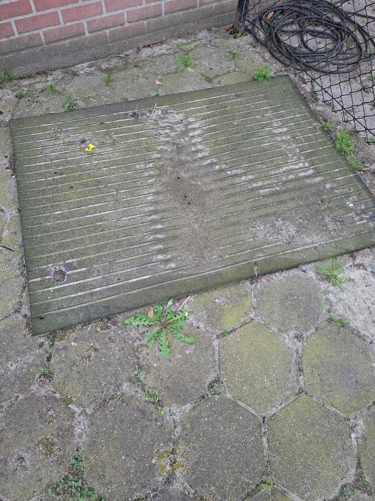 Rubber mat , ligmat, Ophalen, Gebruikt