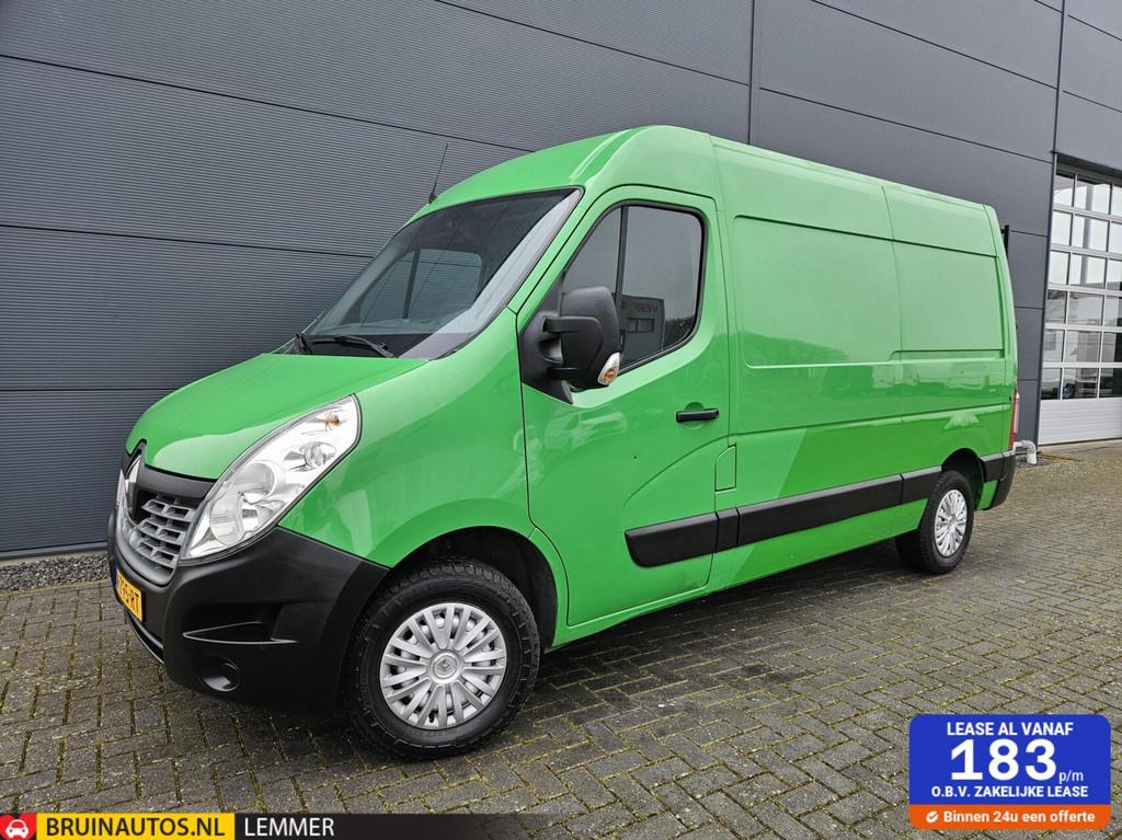 Renault Master 2.3 dCi L2H2 Airco Navi Trekhaak Euro6, Auto's, Bestelauto's, Gebruikt, Euro 6, 4 cilinders, Renault