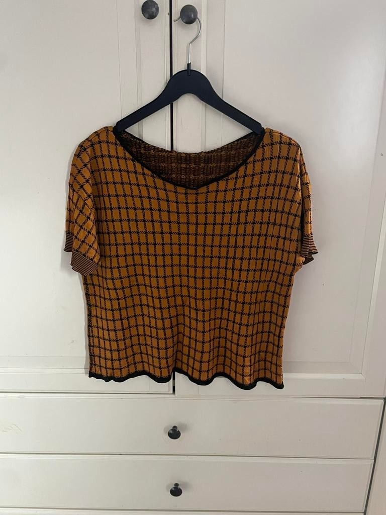 Zara truitje M, Kleding | Dames, Verzenden, Zo goed als nieuw, Maat 38/40 (M), Bruin
