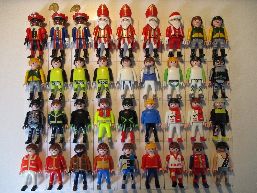 playmobil poppetjes mannen 5, Ophalen of Verzenden, Zo goed als nieuw, Los playmobil
