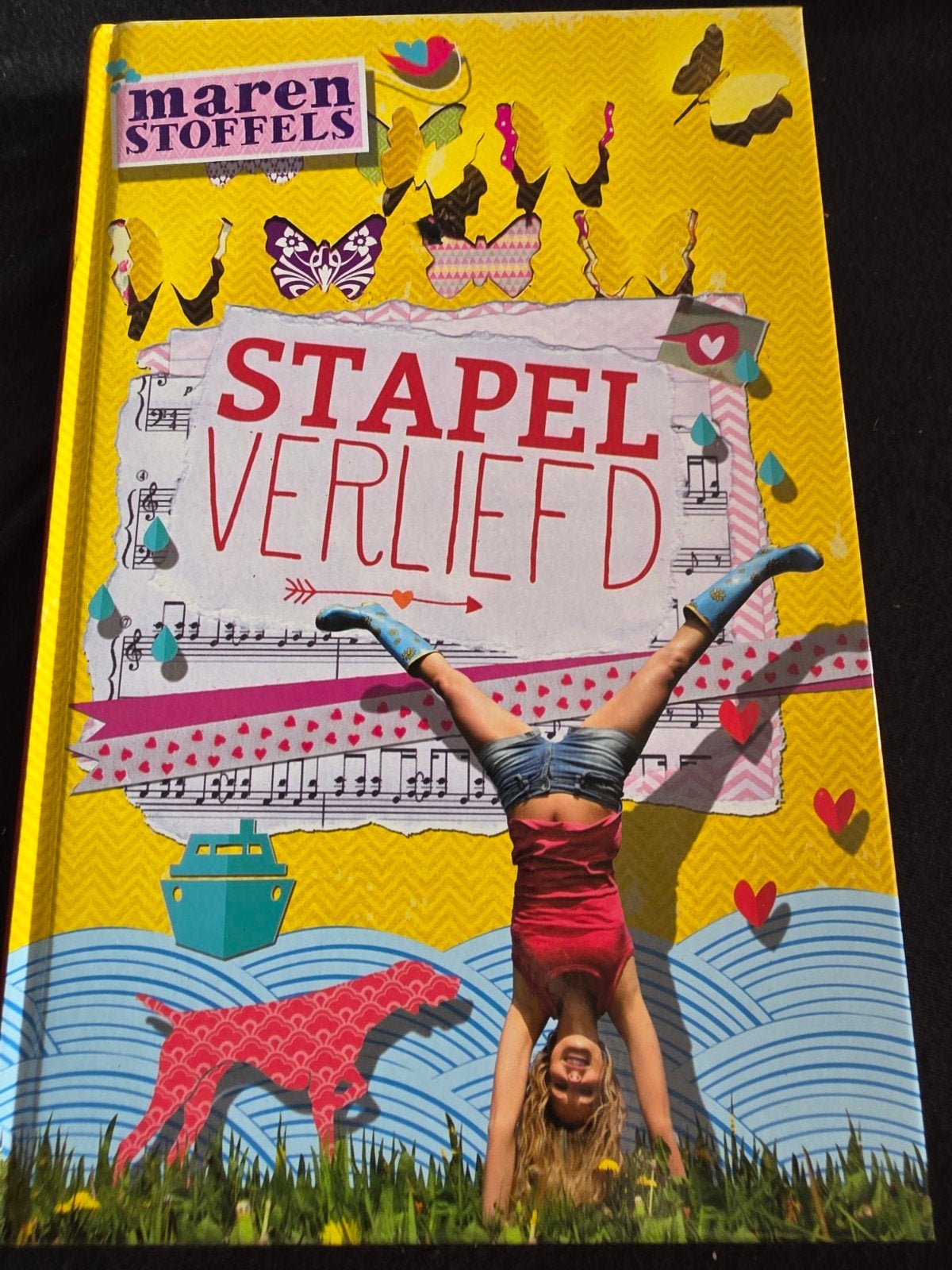 Stapelverliefd - Maren Stoffels (Jeugdboek), Ophalen of Verzenden