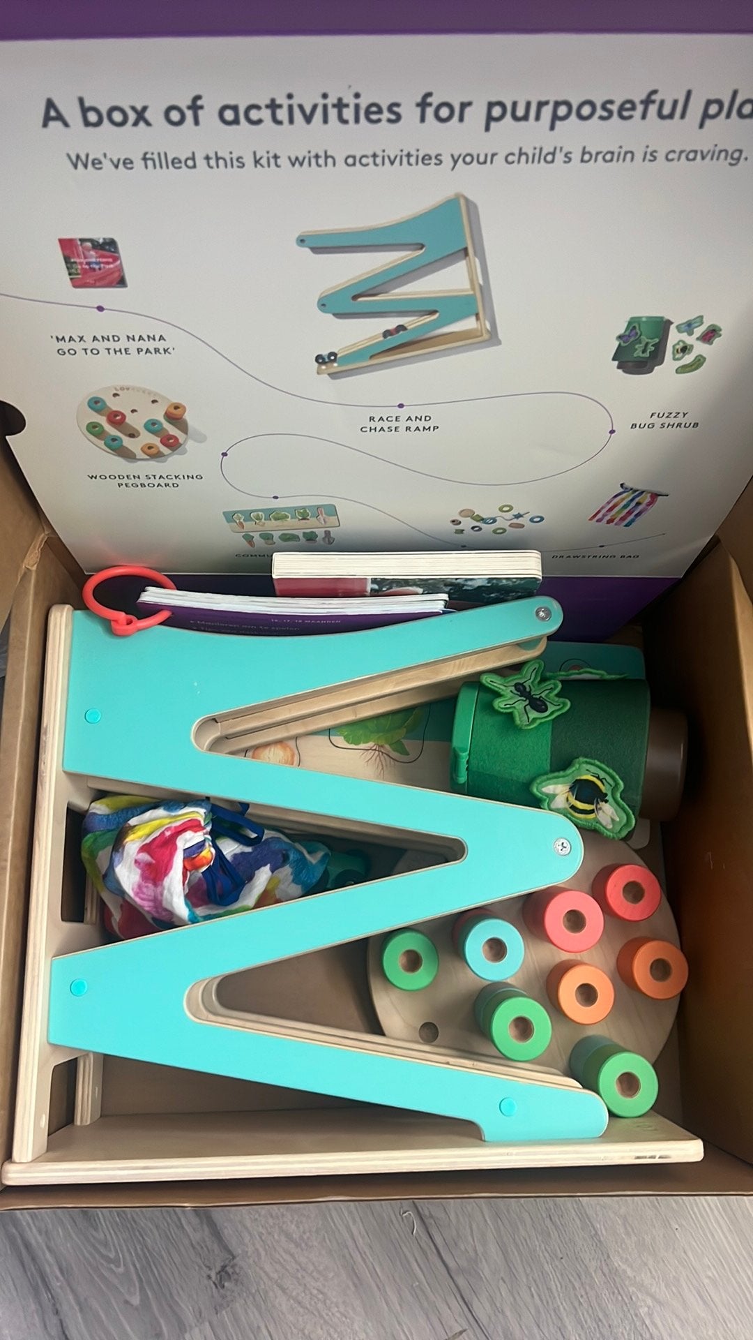 Lovevery Play Kit 'The Pioneer' (16-18 maanden), Ophalen of Verzenden, Zo goed als nieuw, Overige typen