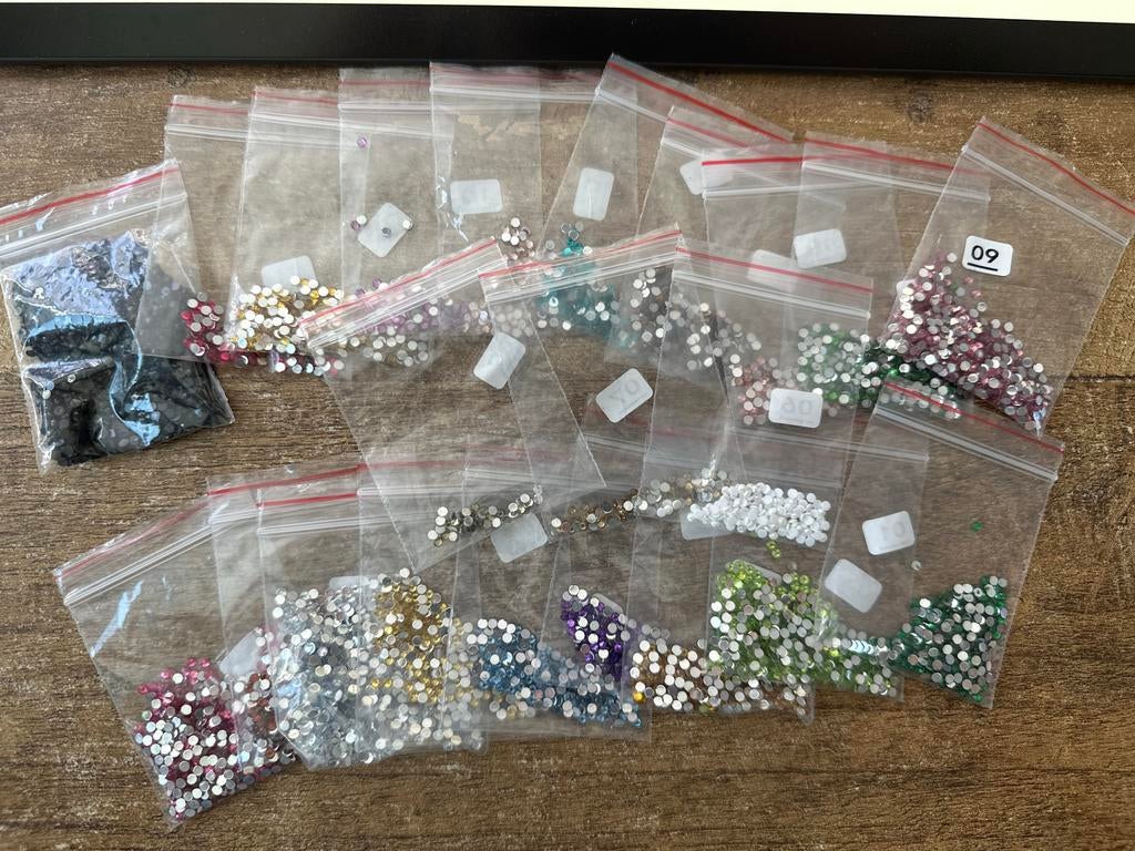 Losse Glitter Steentjes voor Diamond Painting - Diverse Kleu, Ophalen, Overige thema's, Diamond painting, Nieuw