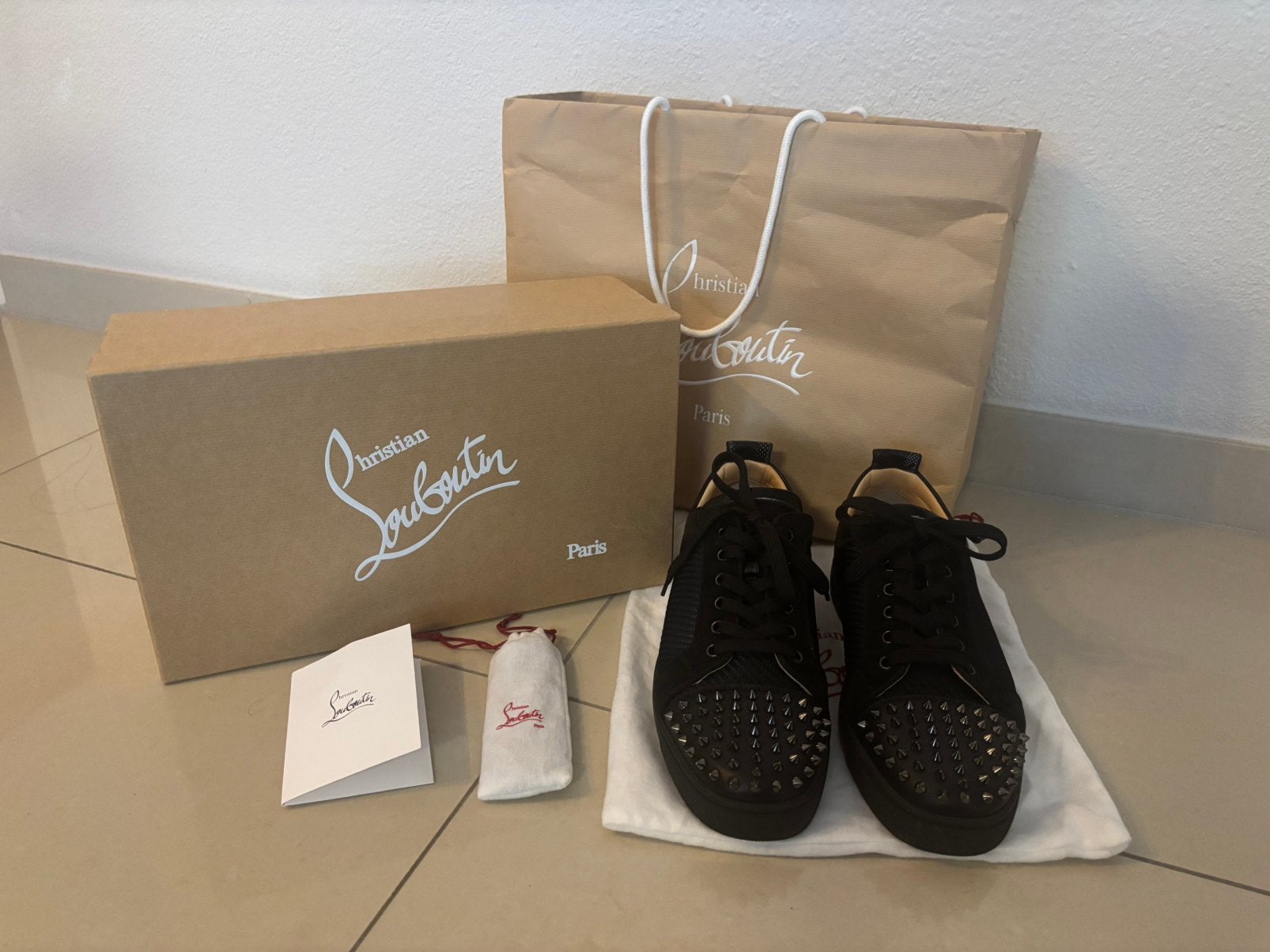 Christian Louboutin schoenen maat:44, Kleding | Heren, Schoenen, Ophalen, Zo goed als nieuw, Zwart