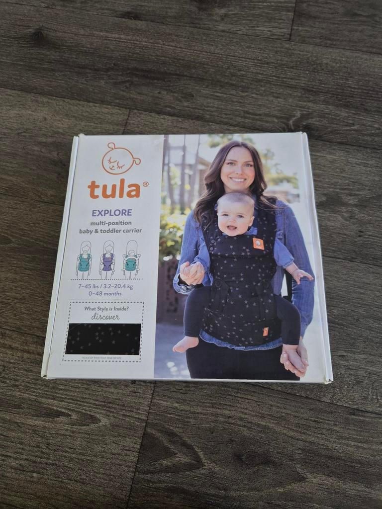 Tula Explore, Buik of Rug, Zo goed als nieuw, Draagzak, Ophalen