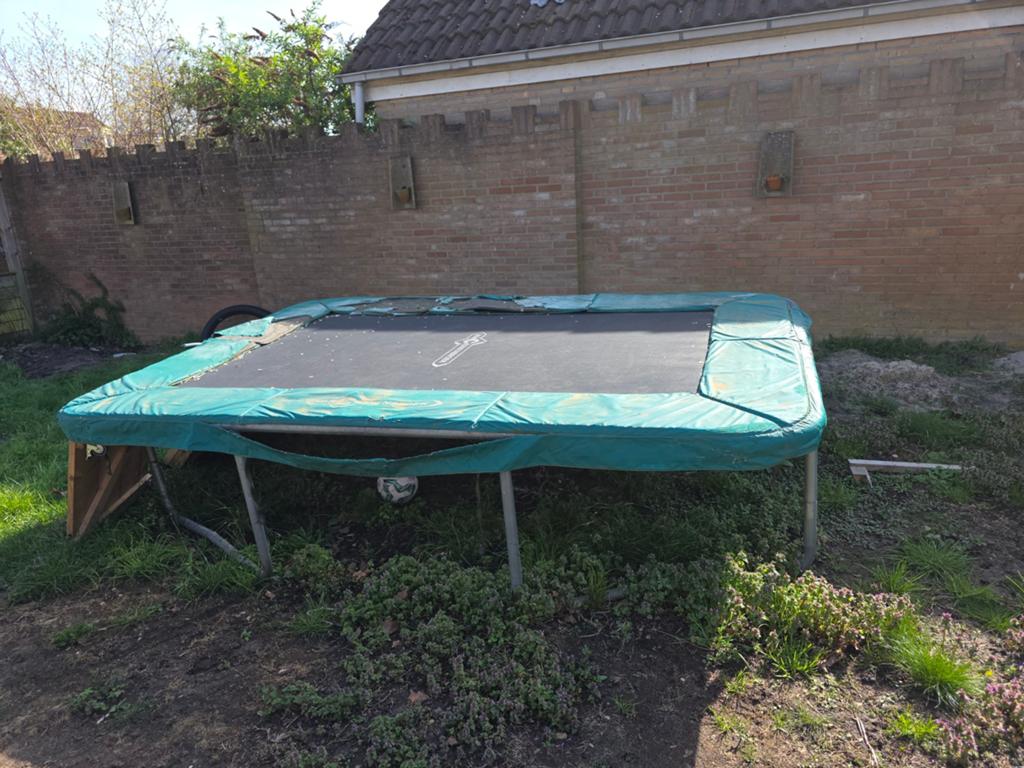 Gratis trampoline, Kinderen en Baby's, Speelgoed | Buiten | Trampolines, Ophalen of Verzenden