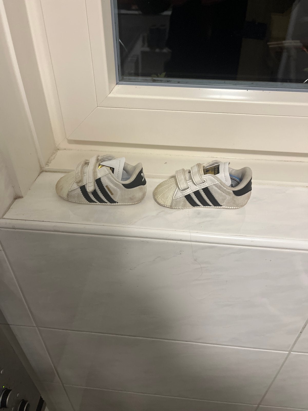 Adidas babyschoentjes maat 19, Ophalen of Verzenden, Gebruikt, Jongen of Meisje, Schoenen
