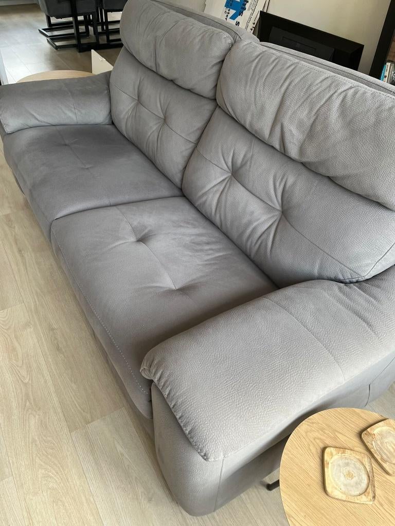 Bank met ontspanfunctie, Ophalen, Tweepersoons, 75 tot 100 cm, Zo goed als nieuw