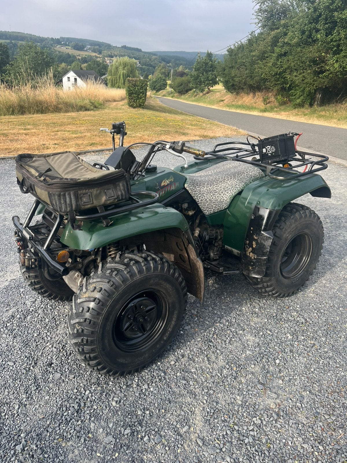 Yahama kodiak/grizzly 450cc 4x4 semi automaat qaud✅, Motoren, Quads en Trikes