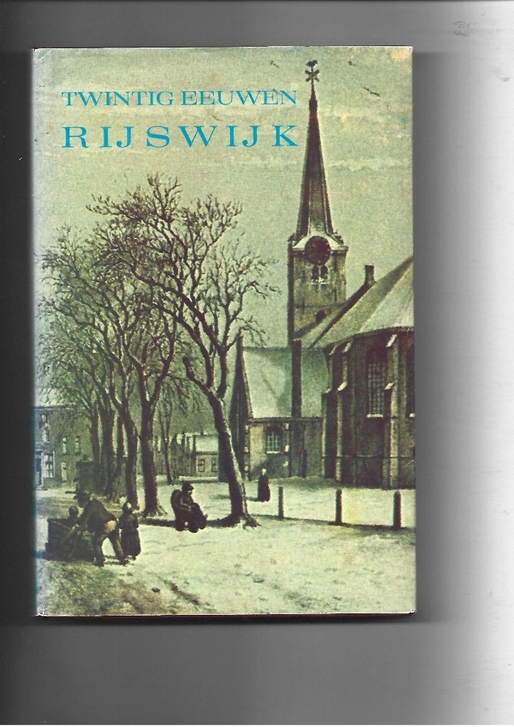 RIJSWIJK ZH BOEK TWINTIG EEUWEN RIJSWIJK 1975, MR H HARDENBERG, Ophalen of Verzenden, Zo goed als nieuw, Overige onderwerpen