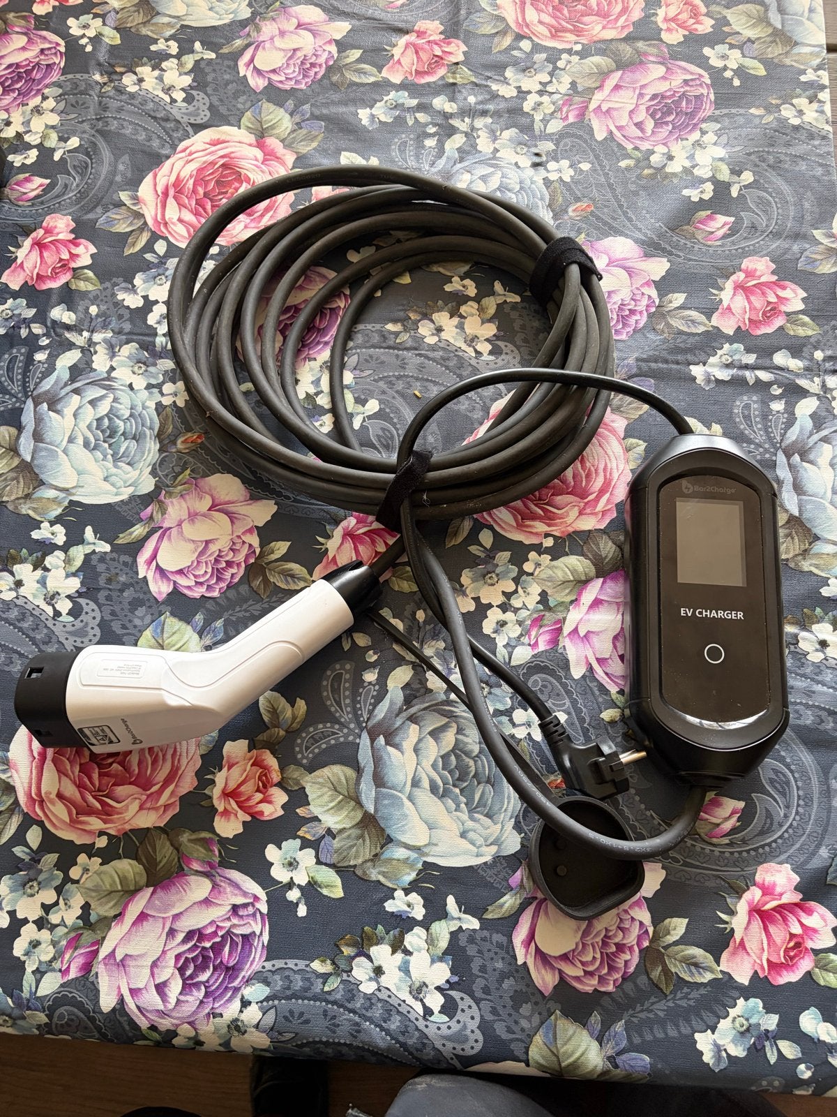 Draagbare EV Laadkabel Type 2 (3.5kW/7kW) - Bar2Charge, Ophalen, Zo goed als nieuw, Laadkabel