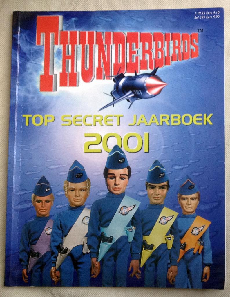 Thunderbirds Top Secret Jaarboek 2001, Boeken, Stripboeken, Gelezen, Eén stripboek, Verzenden