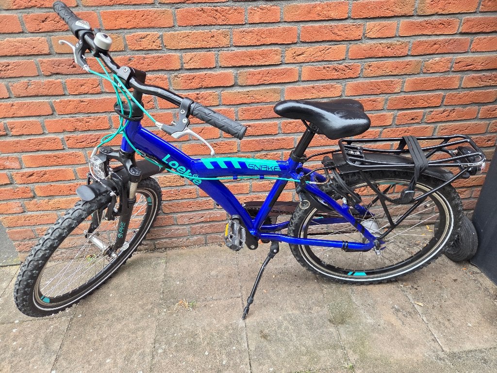 Loekie Snake 22" Cobalt – jongensfiets – blauw – 2024, Ophalen, Terugtraprem, 22 inch, Zo goed als nieuw