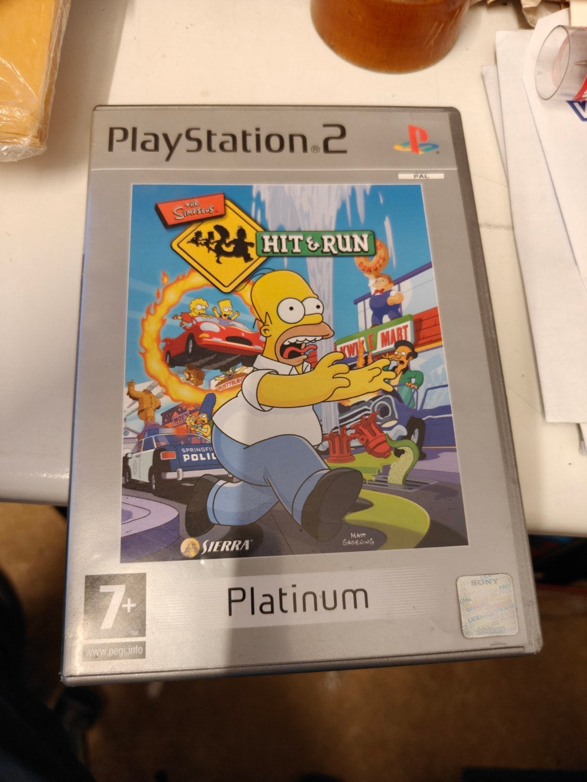 the simpsons hit&run, 1 speler, Zo goed als nieuw, Vanaf 12 jaar, Ophalen