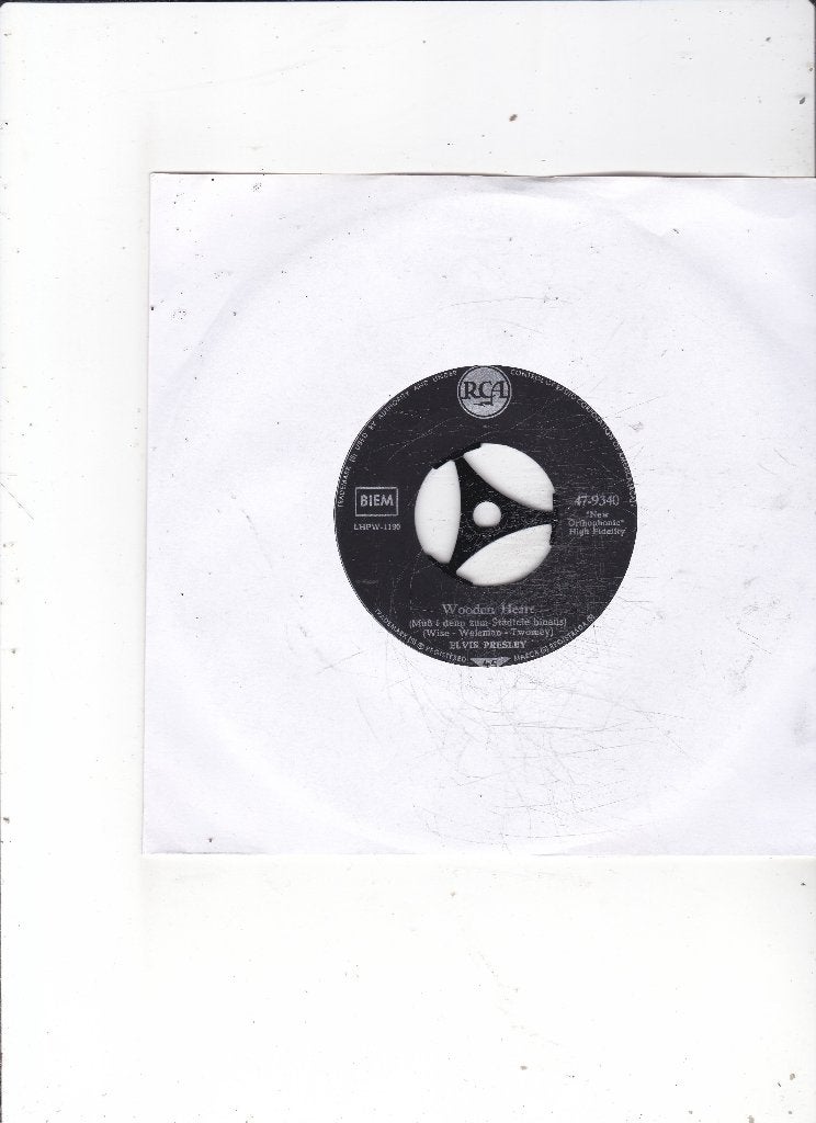 Single Elvis Presley - Wooden Heart, Cd's en Dvd's, Vinyl Singles, Ophalen of Verzenden, Gebruikt, Pop