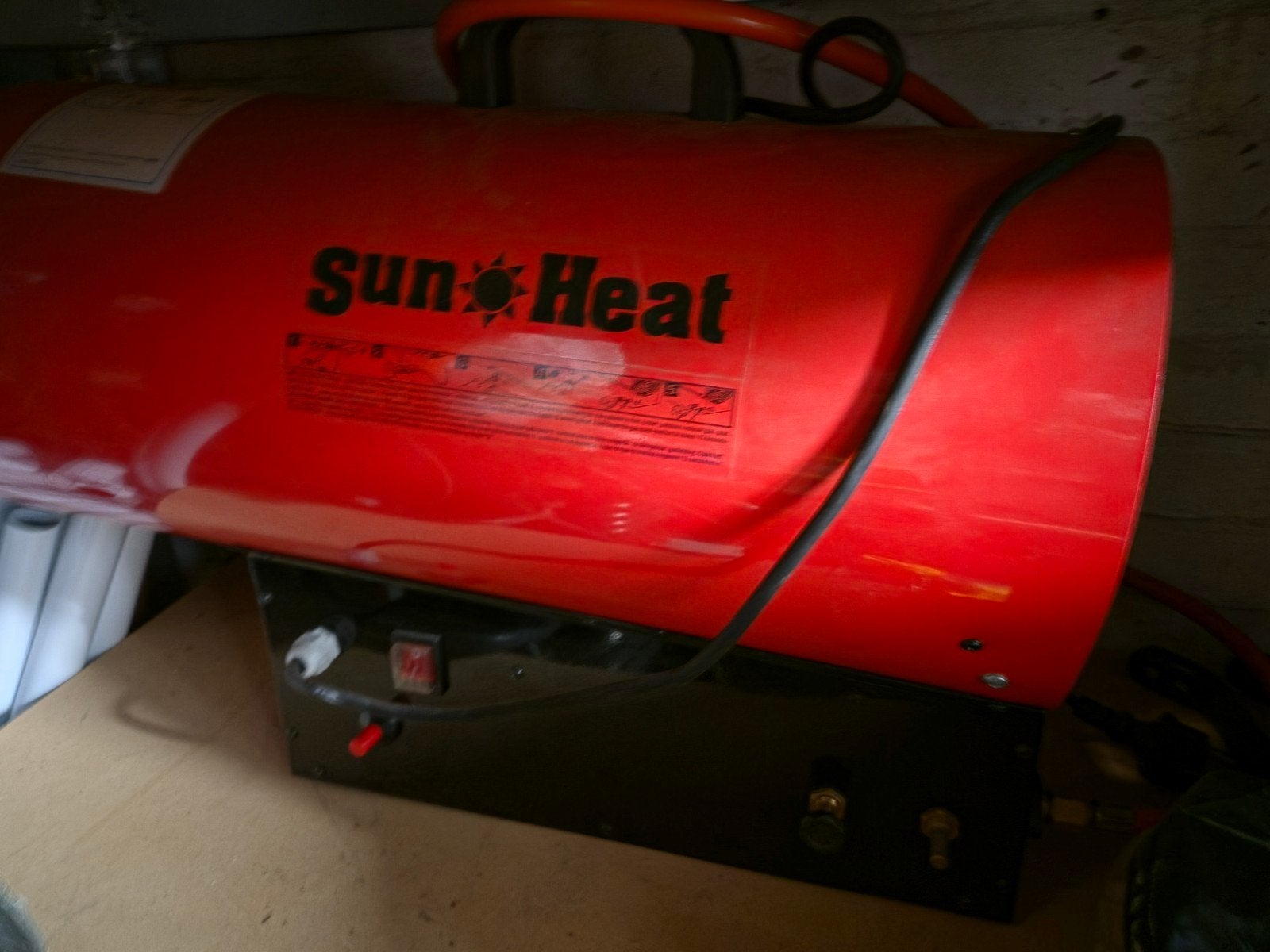 Sun Heat heteluchtkanon op gas - Nieuwe staat, Ophalen of Verzenden, Zo goed als nieuw, Kachel