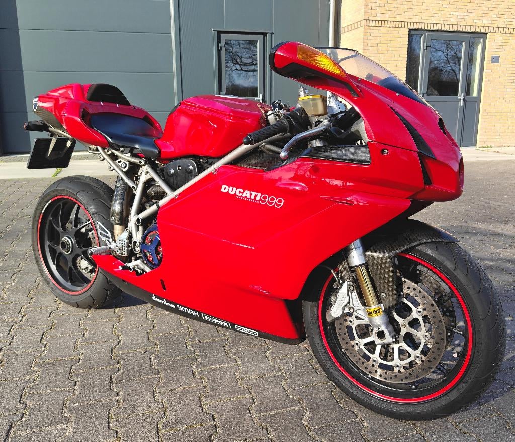 Ducati 999 2004 Bi Posto Termignoni, 2 cilinders, Sportuitlaat, Motorrijbewijs A, Gebruikt
