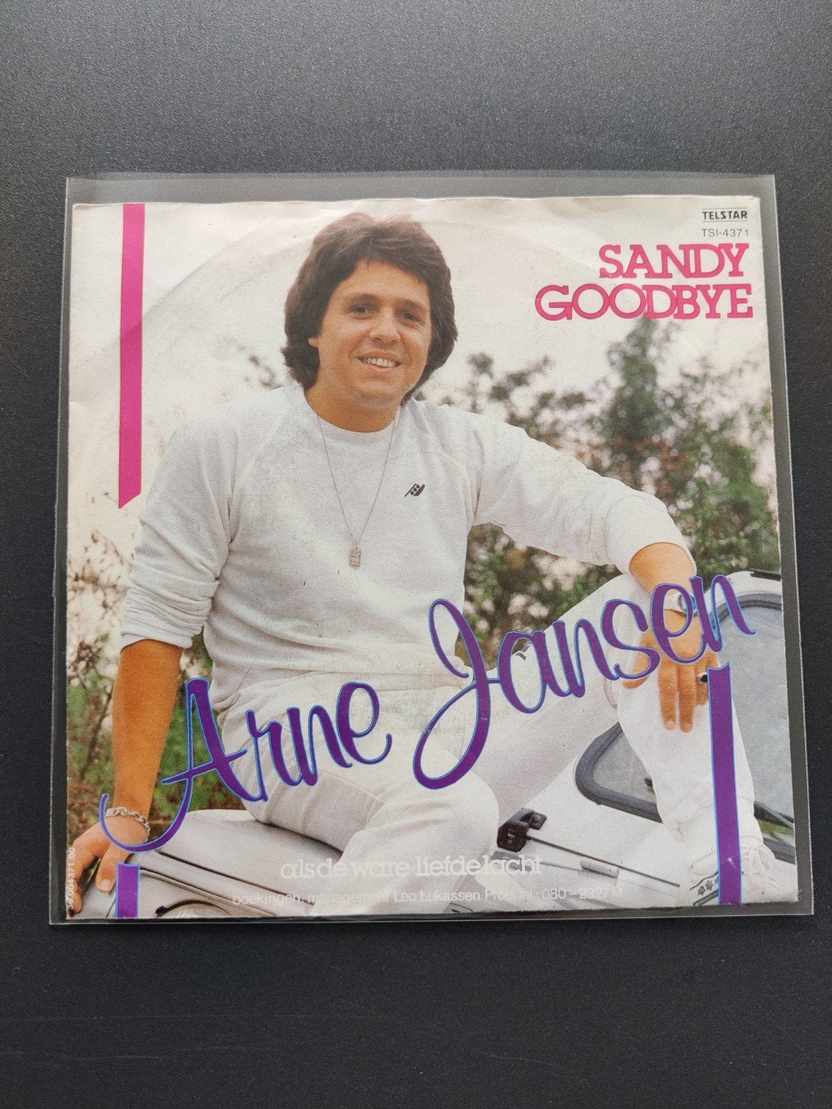 Arne Jansen - Sandy Goodbye / Als de ware liefde lacht, Ophalen of Verzenden, Zo goed als nieuw, Overige formaten, Levenslied of Smartlap