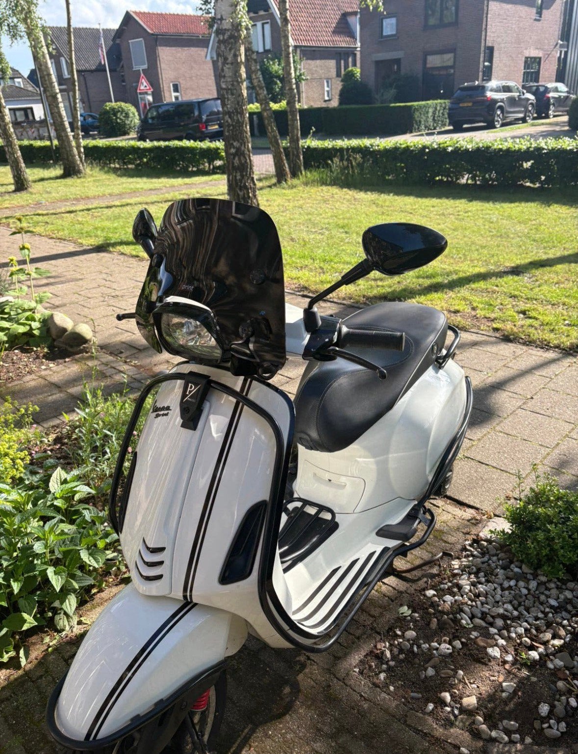 Vespa Sprint 2018 Nagekeken & verkoopklaar, Fietsen en Brommers, Ophalen, Gebruikt, Vespa S, Benzine