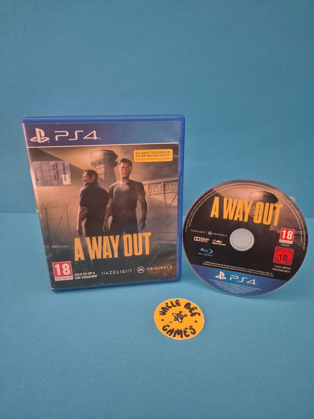 A Way Out, Spelcomputers en Games, Avontuur en Actie, Vanaf 18 jaar, Verzenden, Electronic Arts