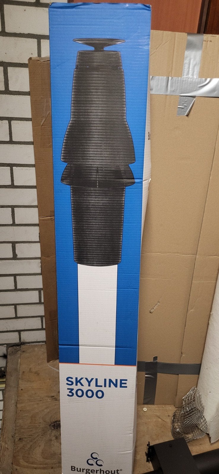 Nieuw Burgerhout Skyline 3000 dakdoorvoer 80/125, Ophalen of Verzenden, Nieuw, Ventilator en Afzuiger