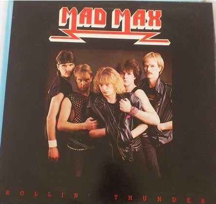 Collectors Item Mad Max Rollin' Thunder (LP Roadrunner 1984), LP, Heavy metal, Gebruikt, Ophalen of Verzenden