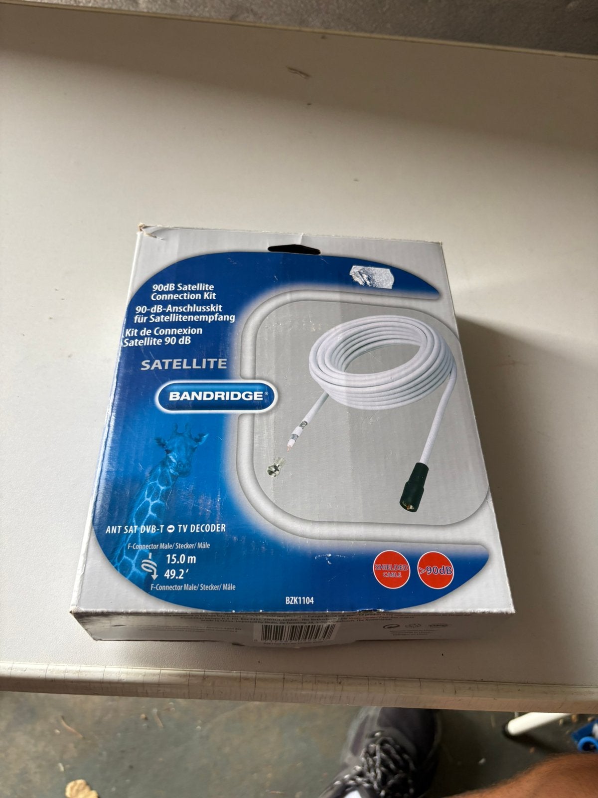 Koax kabel 15 meter, Ophalen of Verzenden, Zo goed als nieuw