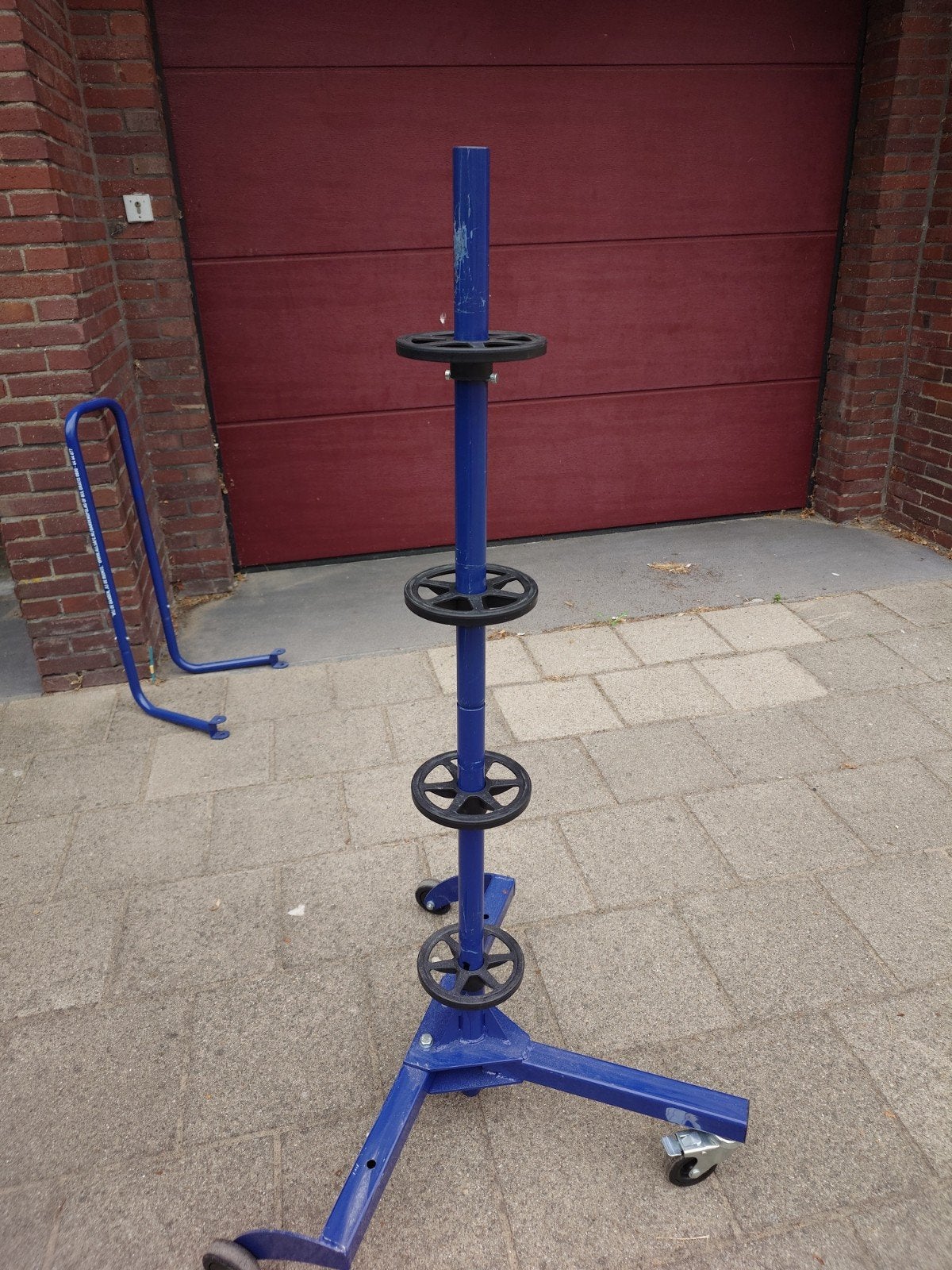 Blauwe autobanden standaard, Ophalen of Verzenden, Zo goed als nieuw