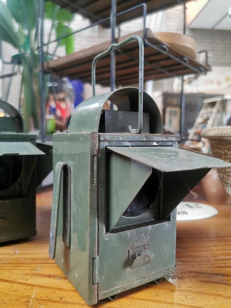 Leger seinlamp Jaren 50, Verzamelen, Ophalen, Landmacht, Nederland