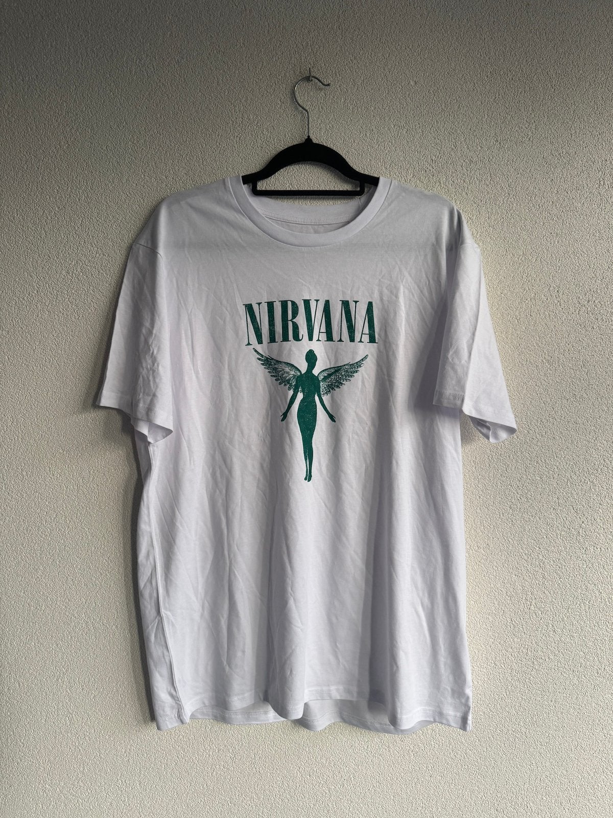 Vintage Nirvana graphic T-shirt, Kleding | Heren, Nirvana, Nirvana, Wit, Maat 56/58 (XL)