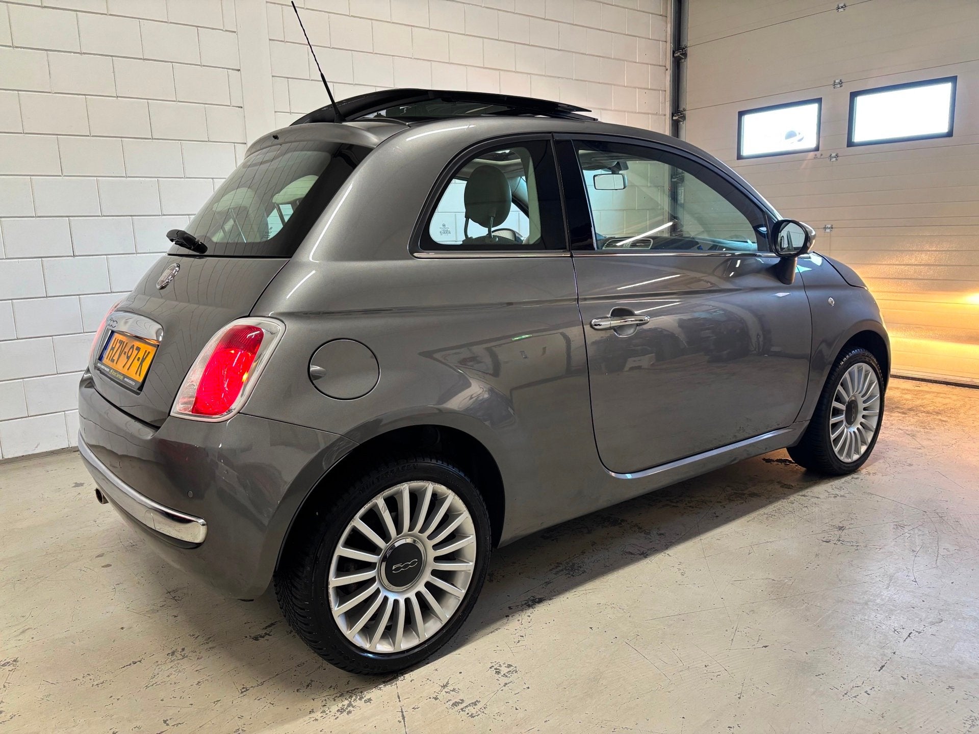 Fiat 500 1.4-16V Sport 100Pk|Elec.panodak|Interscope|Onderho, Auto's, Voorwielaandrijving, Gebruikt, 4 cilinders, 905 kg