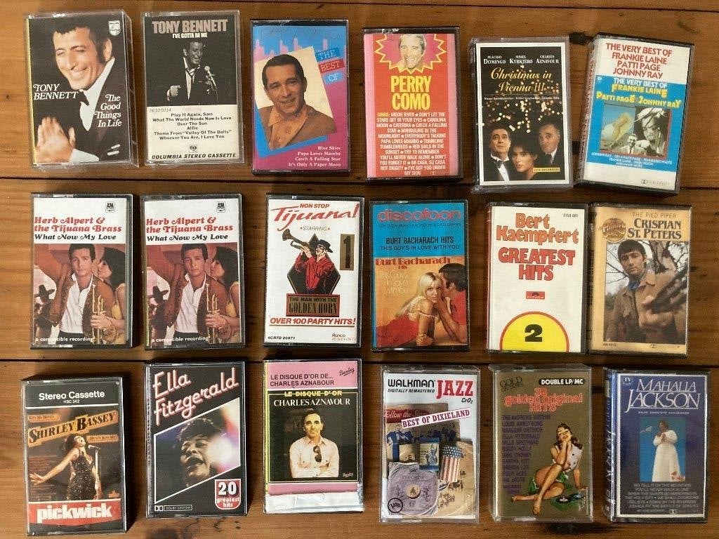 Crooner solist chanter vocalist voice diva cassettebandjes, Cd's en Dvd's, Cassettebandjes, Gebruikt, Overige genres, Ophalen of Verzenden