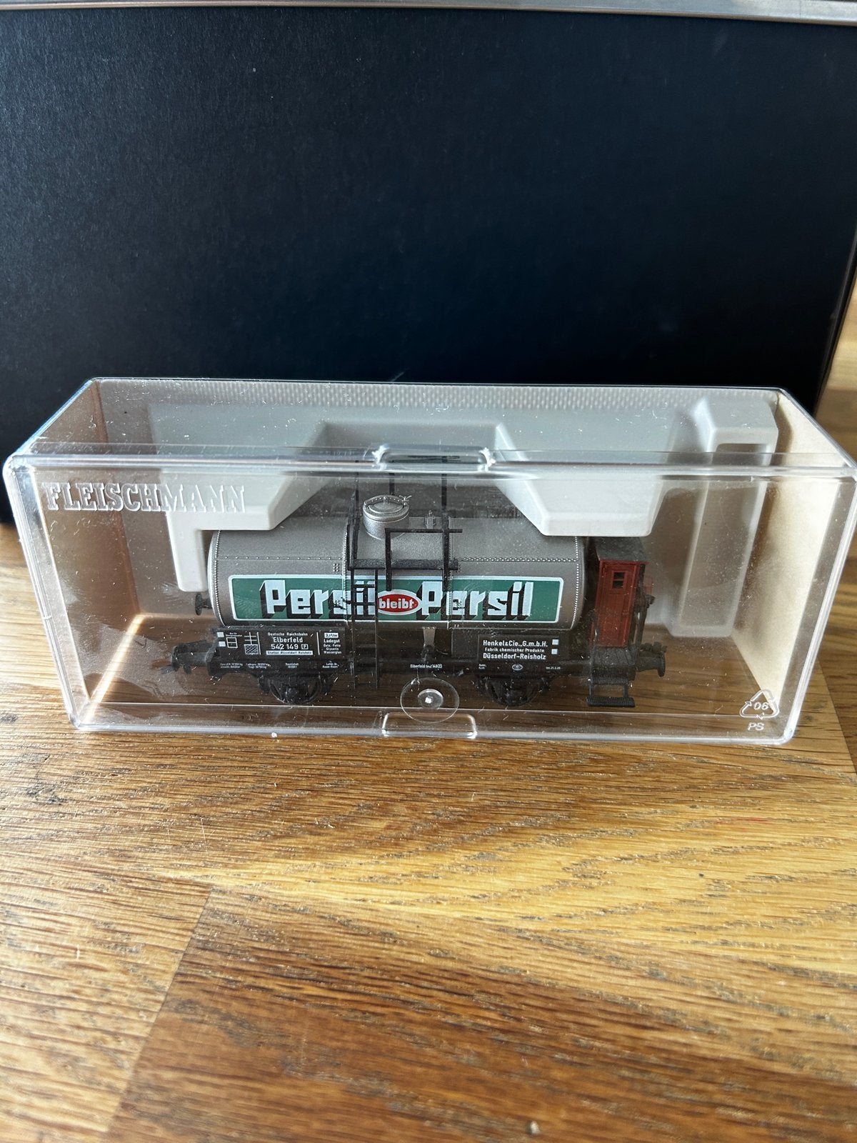 Fleischmann 5435 Persil ketelwagon - Zo goed als nieuw, Gelijkstroom, Verzenden, Fleischmann, Wagon