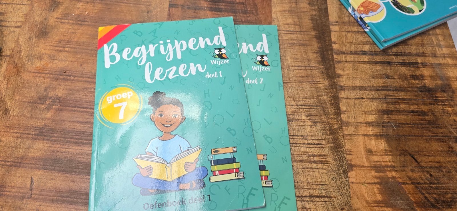 Begrijpend Lezen Groep 7 - Deel 1 en 2 (Wijzer), Boeken, Ophalen of Verzenden, Alpha, Zo goed als nieuw, Overige niveaus