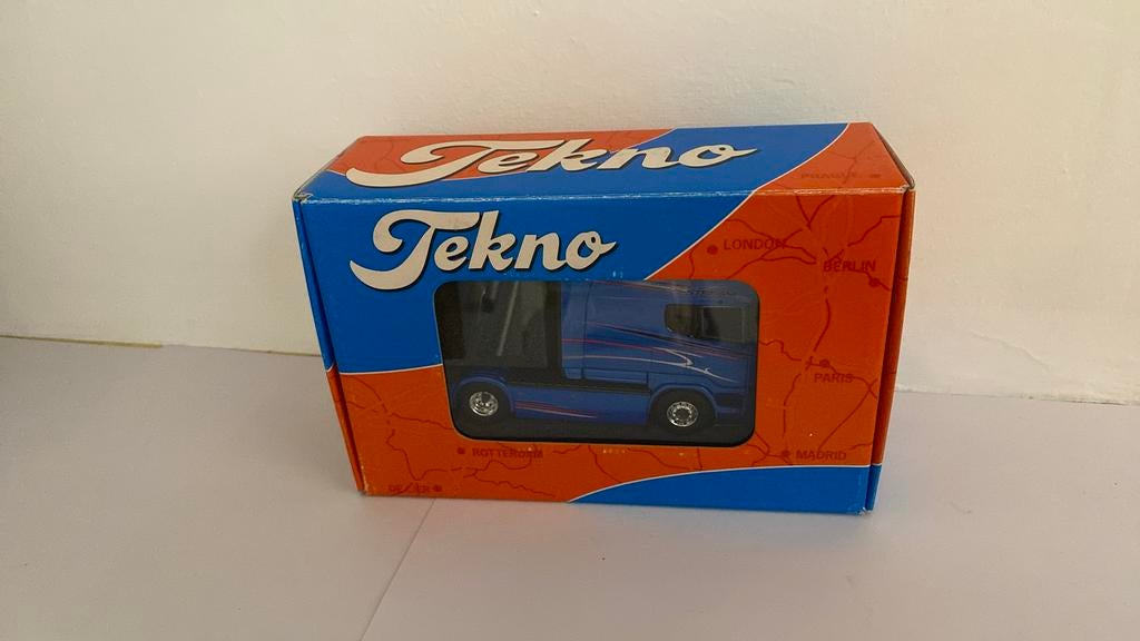 Tekno Scania Bluestream longline, Ophalen of Verzenden, Zo goed als nieuw, Bus of Vrachtwagen, Tekno