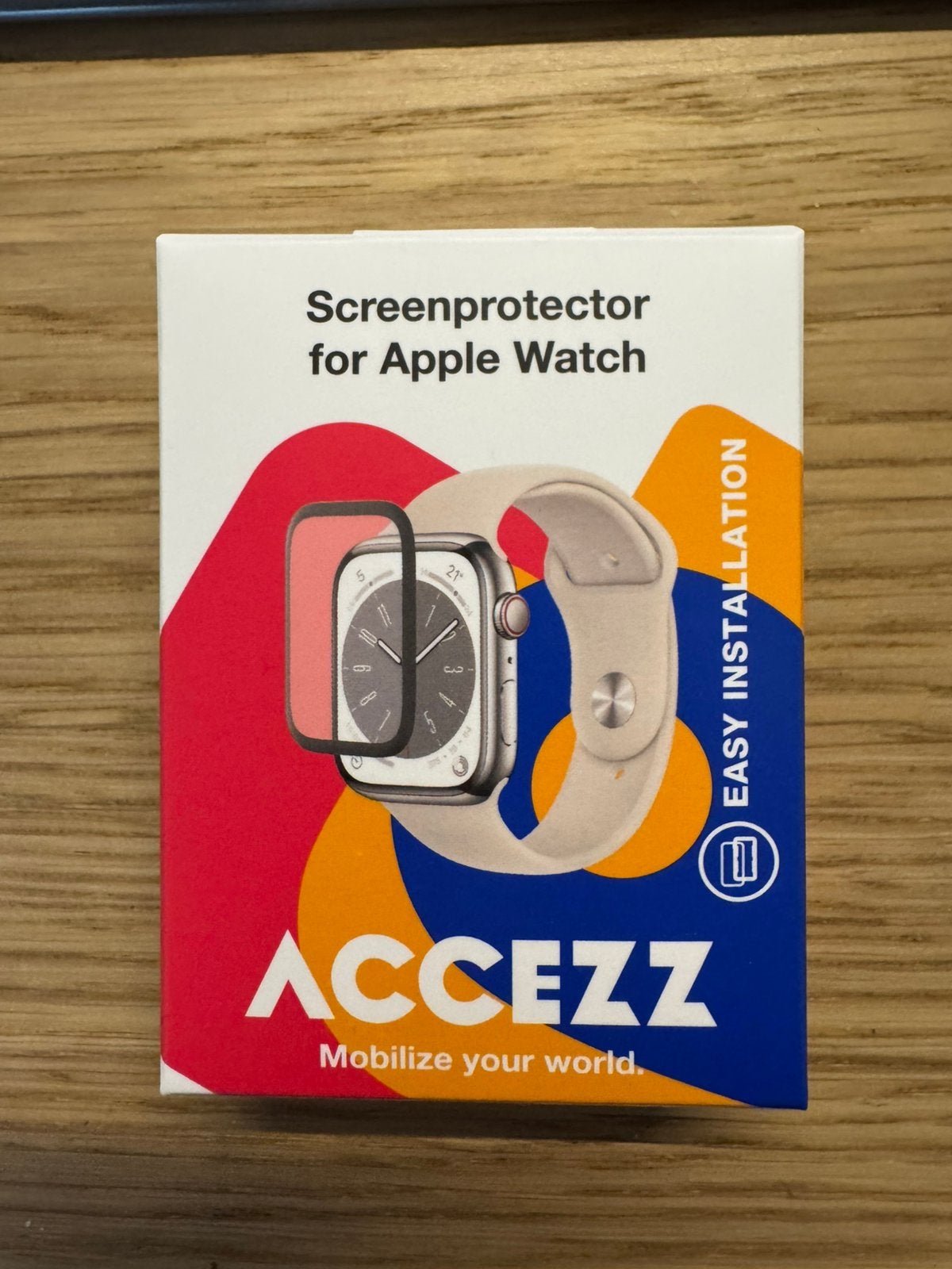Apple watch screen protector, Ophalen of Verzenden, Nieuw, Wit, IOS