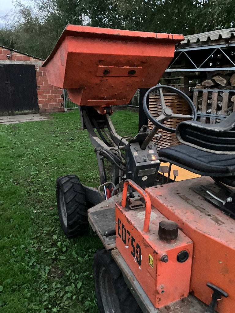 Pel Job ED750 minidumper, Ophalen, Gebruikt