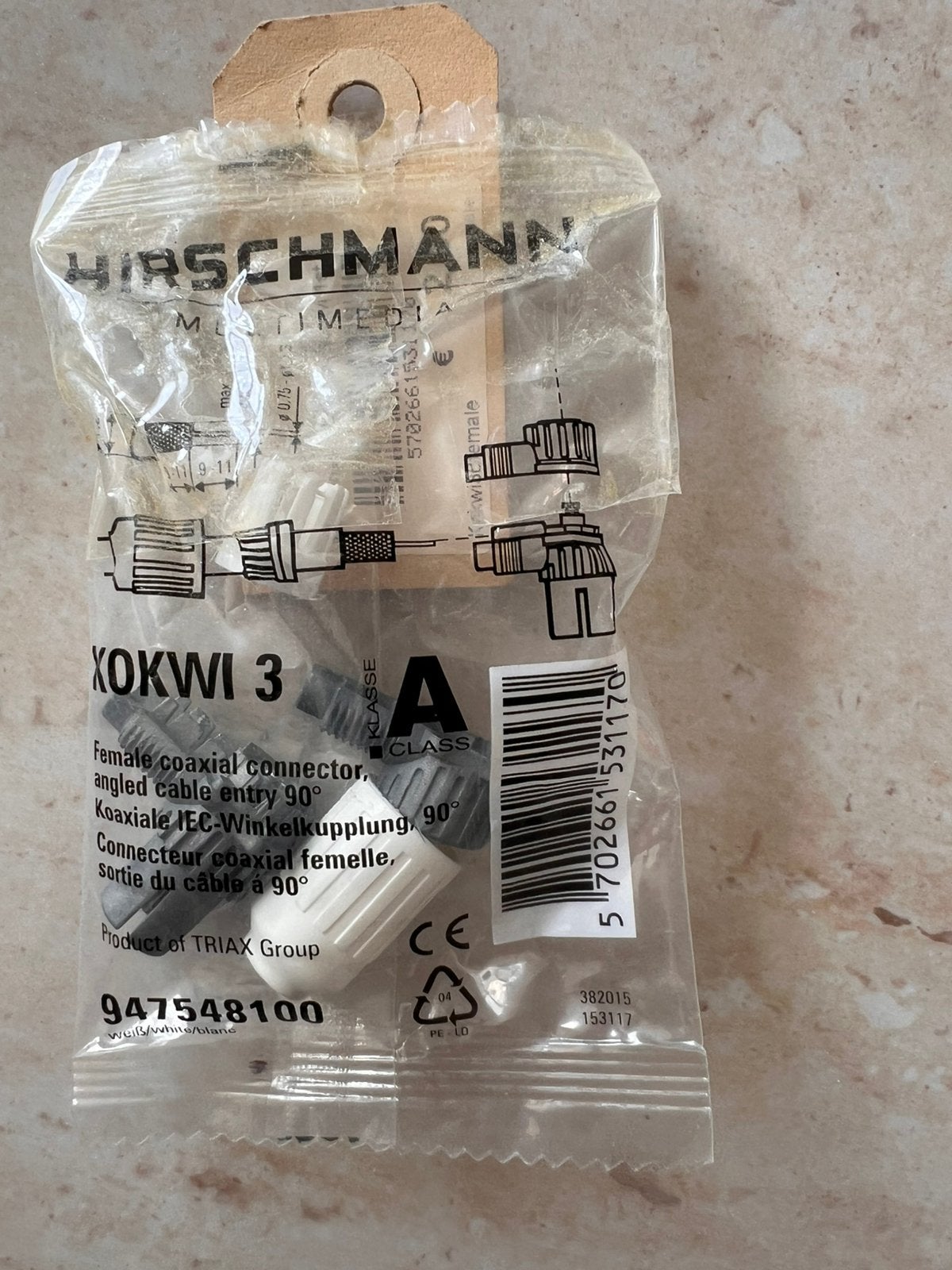 Tekoop: Connect-Kokwi Female van Hirschmann, Ophalen of Verzenden, Zo goed als nieuw
