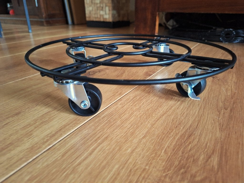 Nieuwe metalen plantentrolley (max belasting 100 kg), Ophalen