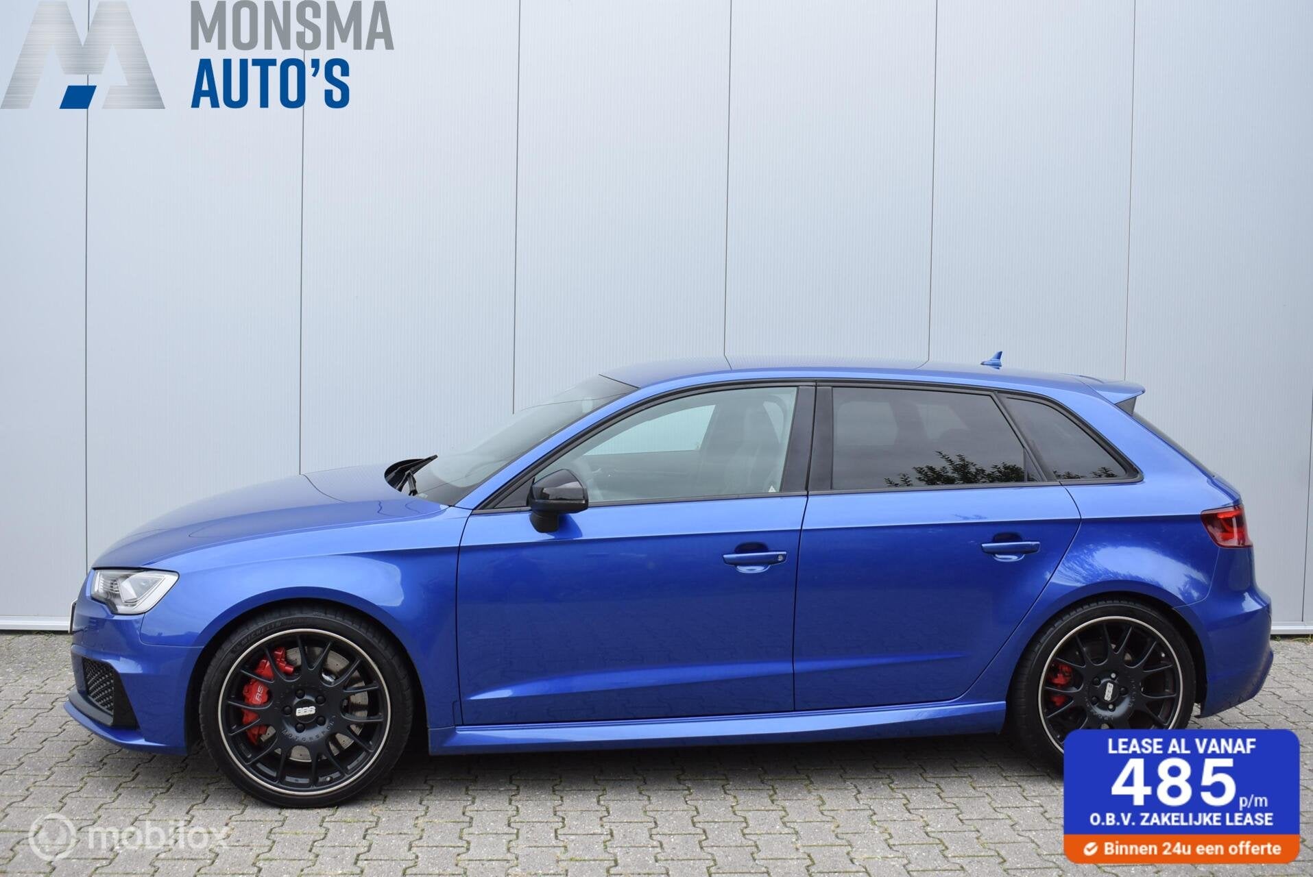 Audi RS3 2.5 TFSI Sepangblau *1e lak *2e eignr. *Carbon *B&O, Automaat, Gebruikt, RS3, 367 pk