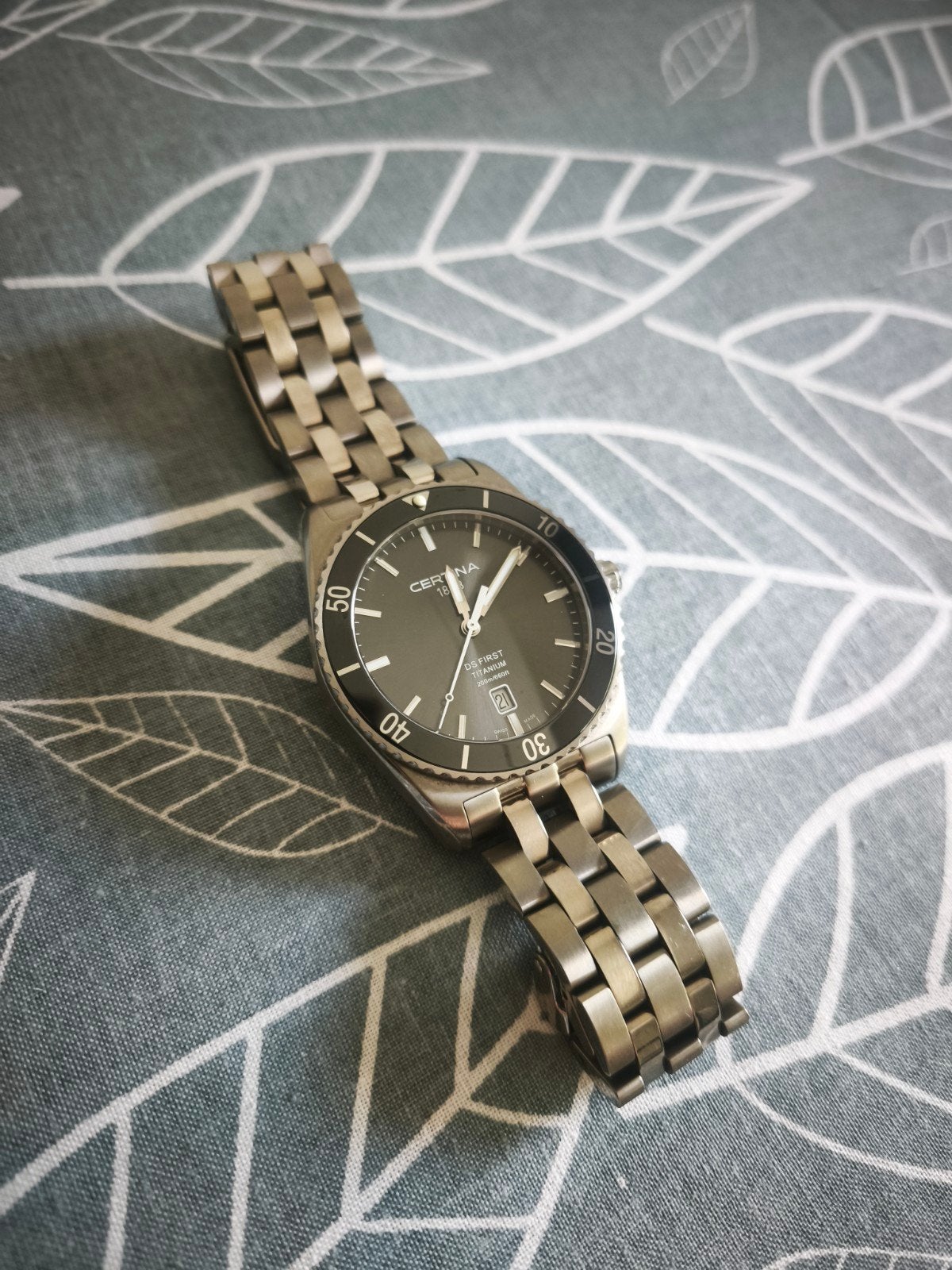 Certina DS First Ceramic Titanium C0144104408100, Overige merken, Overige materialen, Gebruikt, Polshorloge