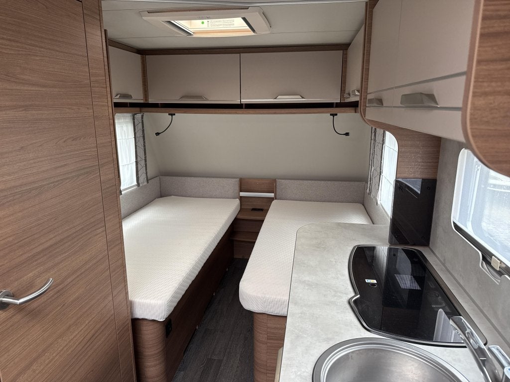 Knaus Sport 460 EU Mover/, Caravans en Kamperen, Rondzit, Bedrijf, Overige typen, Tot en met 4