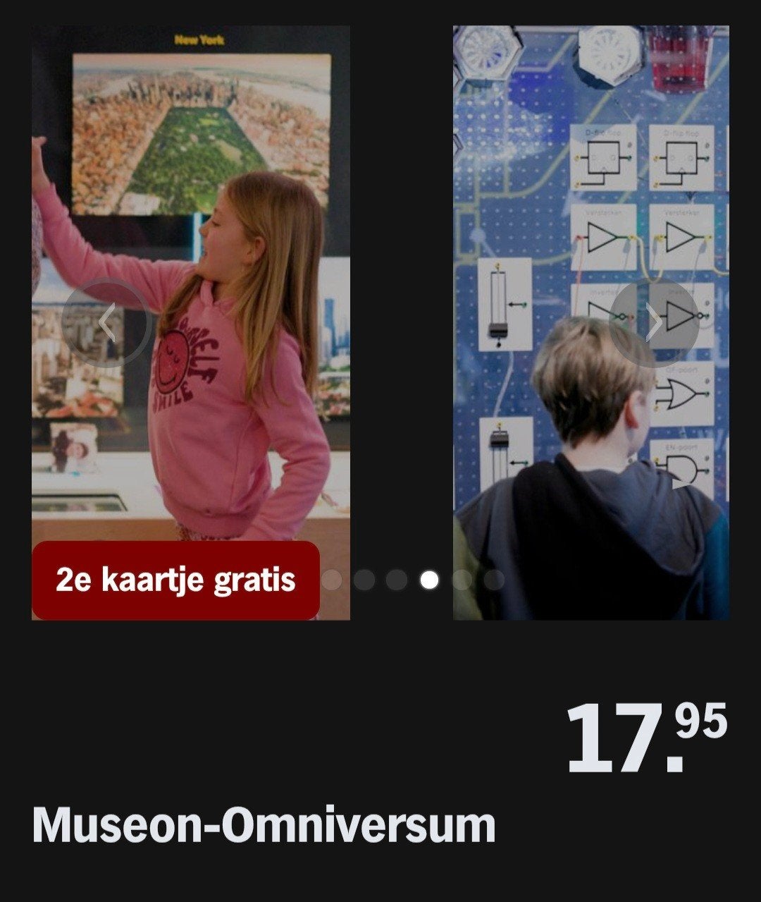 MUSEON OMNIVERSUM ♡ 2e kaartje gratis (AH SPAARKAARTEN), Overige typen