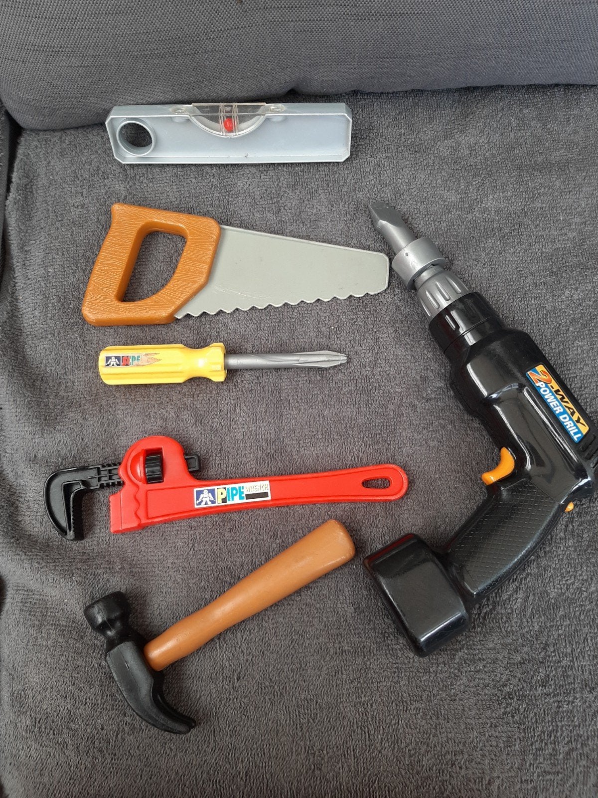 Kinder gereedschap.Ophalen.€1.50 totaal, Ophalen, Hout