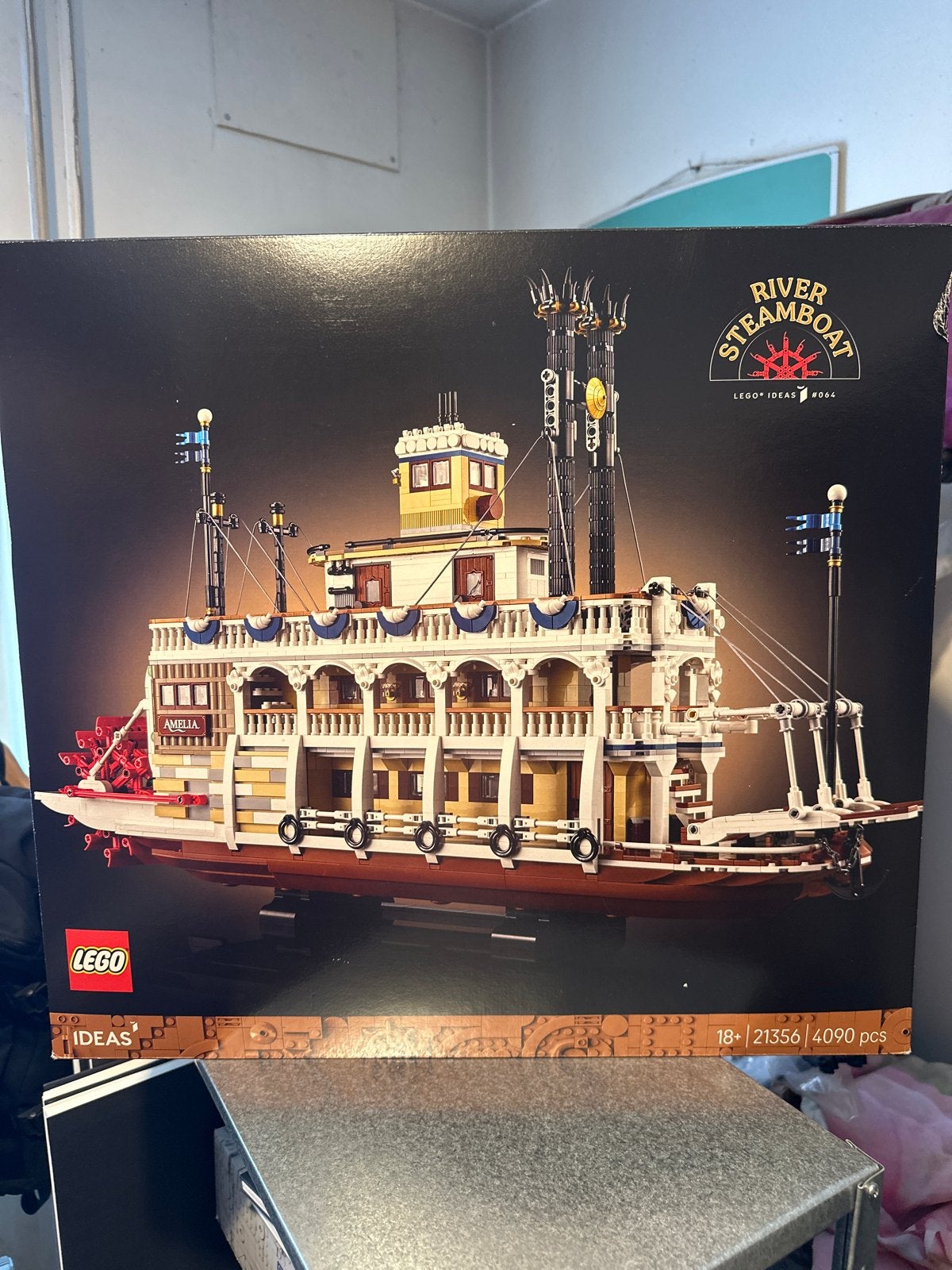 LEGO Ideas 21356 River Steamboat - Nieuw in doos, Ophalen, Nieuw, Overige merken