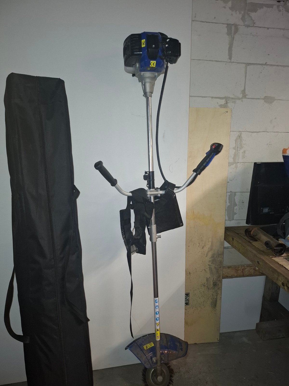 Borg Benzine Bosmaaier - Krachtig en Gebruikt, Tuin en Terras, Bosmaaiers, Ophalen, Benzine, Gebruikt, 30 tot 50 cm