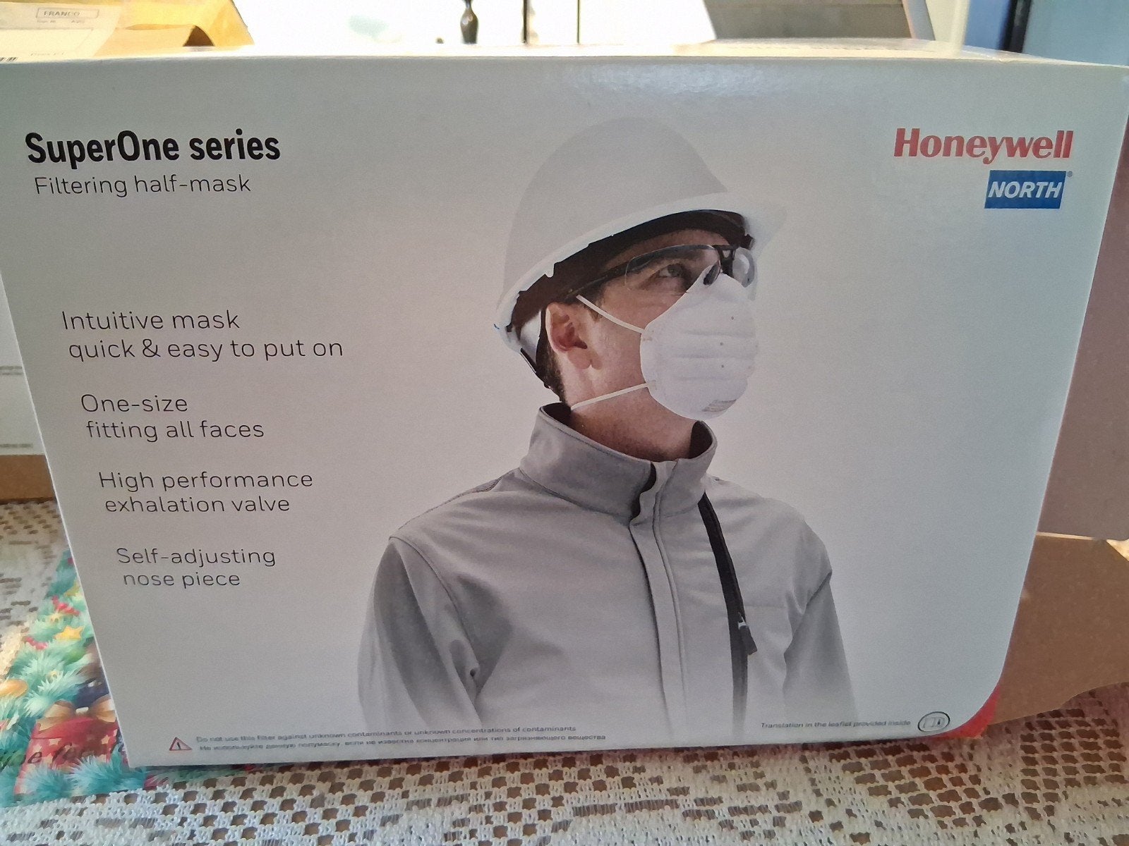 Honeywell SuperOne 3205 V2 FFP2 Halfgelaatsmasker (30 stuks)
