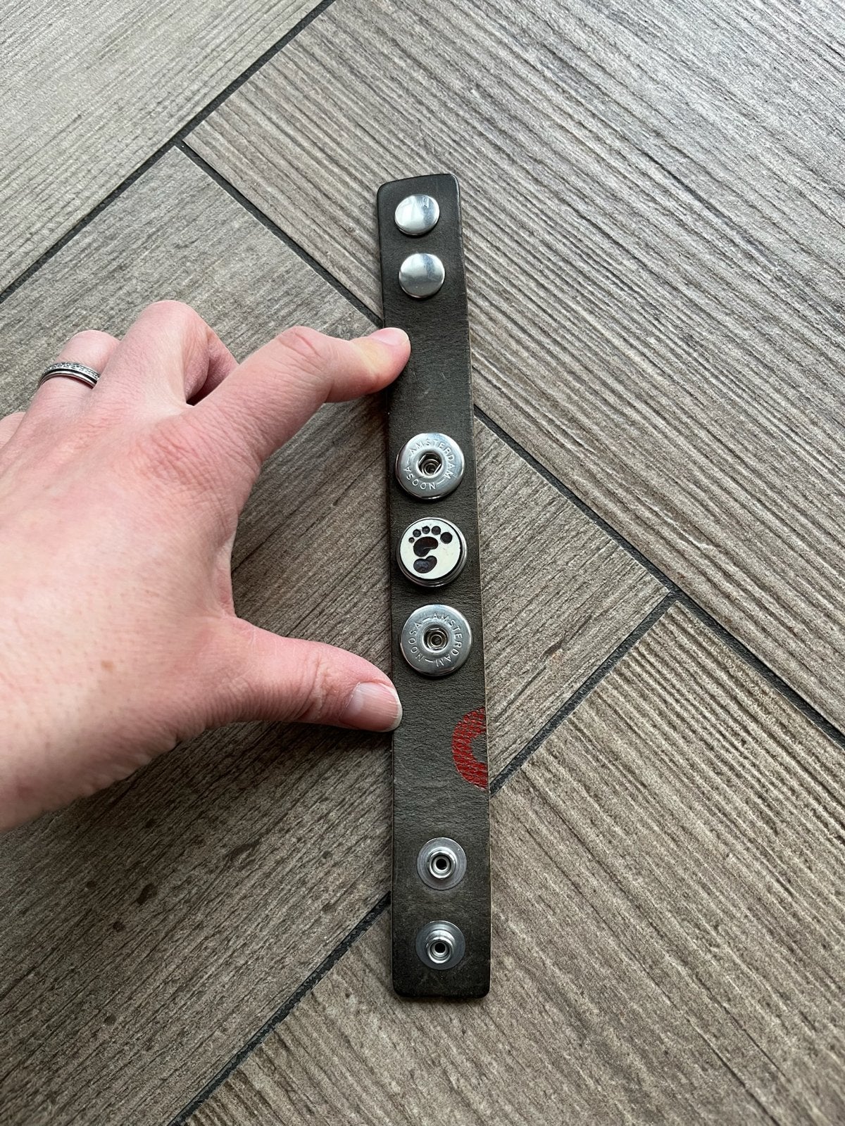 Nieuw - Noosa Amsterdam armband, Ophalen of Verzenden, Nieuw, Leer, Met bedels of kralen