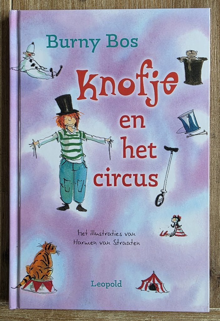 Knofje en het circus - Burny Bos, Fictie algemeen, Jongen of Meisje, Ophalen of Verzenden, Zo goed als nieuw