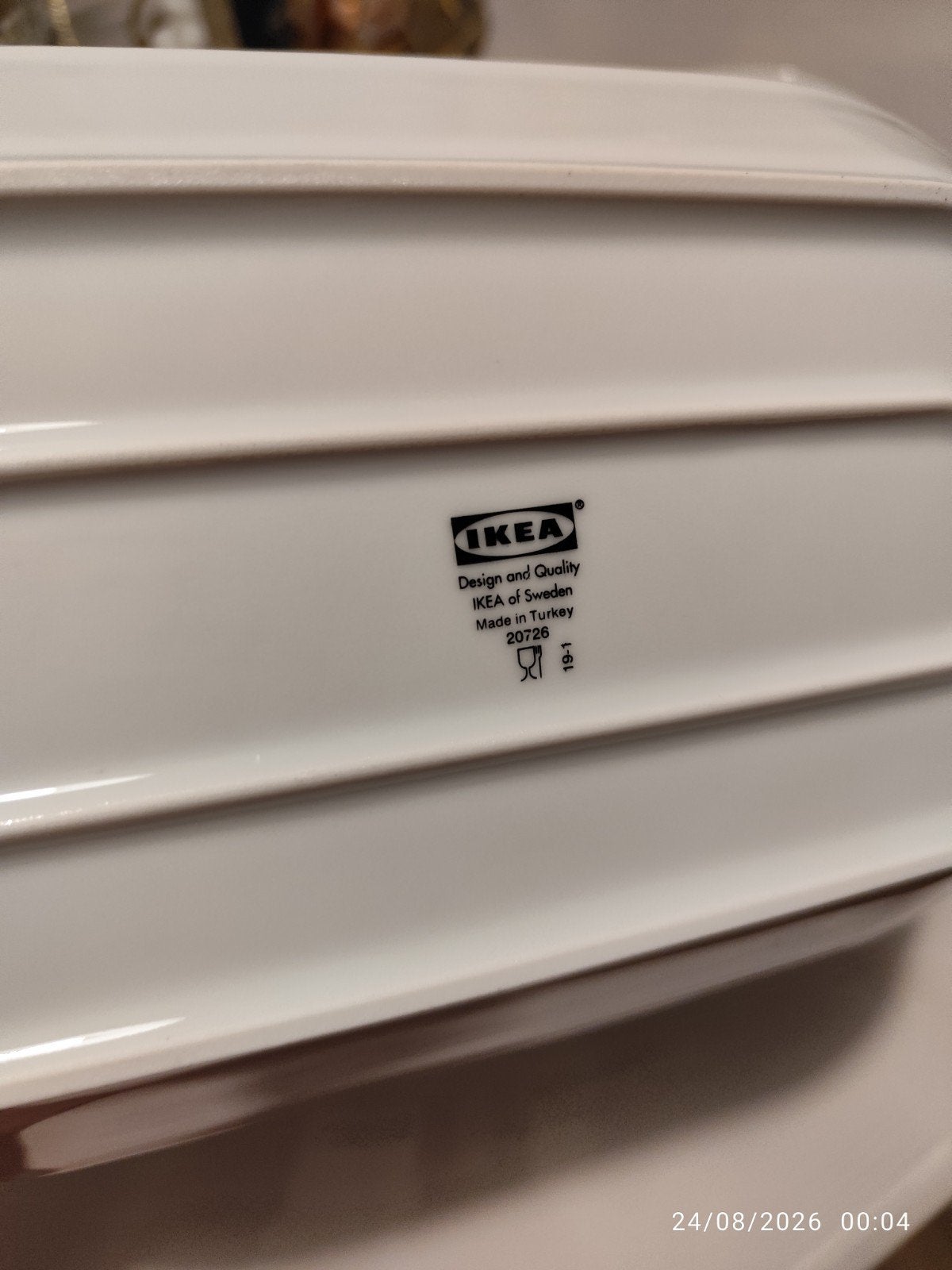 IKEA FÄRGKLAR Ovale Borden - Set van 4, Ophalen of Verzenden